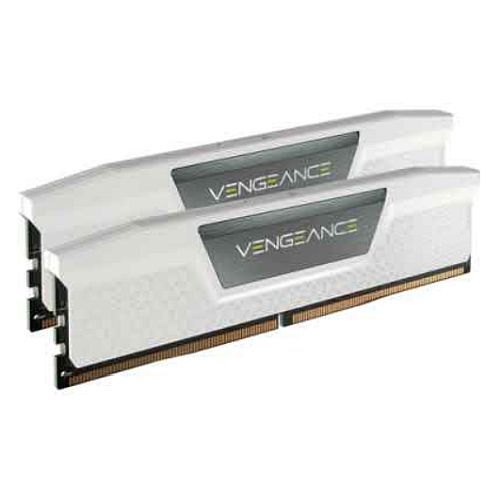Corsair Vengeance 64GB DDR5 RAM 5600MHz White Aluminum Kit CL40 Corsair Vengeance 64GB DDR5 RAM 5600MHz White Aluminum Kit CL40